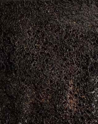 2017   Auschwitz in memoria   plastica nera e legno cm 41x43