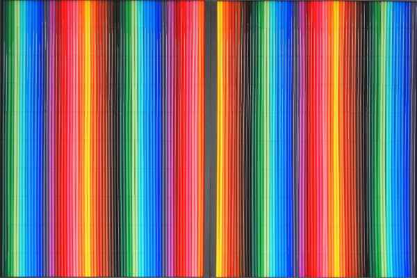 2017   Spettro   assemblage materico   cm 95x144