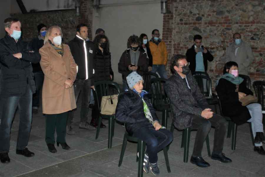 Autorità e visitatori Foto Archivio Franco Brunetta