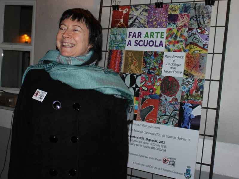 Una raggiante Amelia Simondo Archivio Franco Brunetta